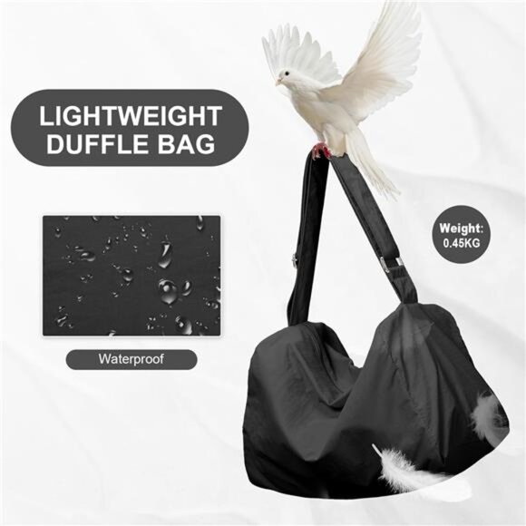 Small Gym Bag with Shoe Compartment Waterproof Duffle Bag Travel Workout Tote - Picture 6 of 7